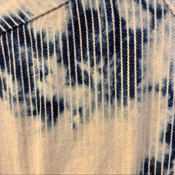 BDG button down shirt flannel tie dye stripe - Picture 4 of 4